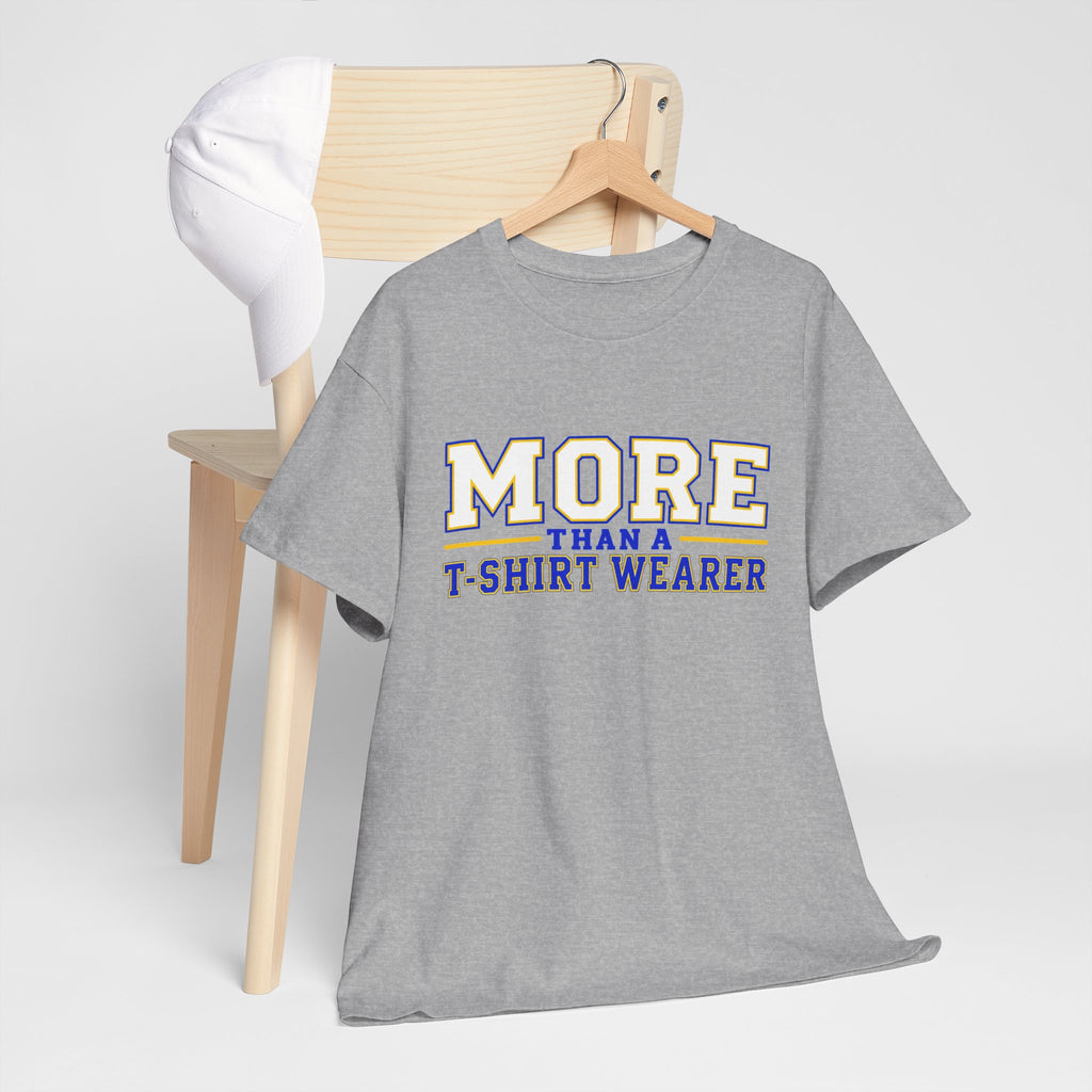 More Than A T-Shirt Wearer Tee | Blue  2
