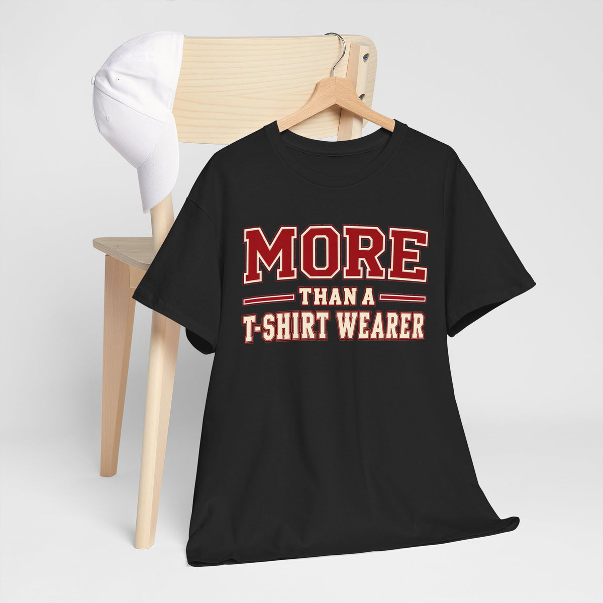 More Than A T-Shirt Wearer Tee | Crimson