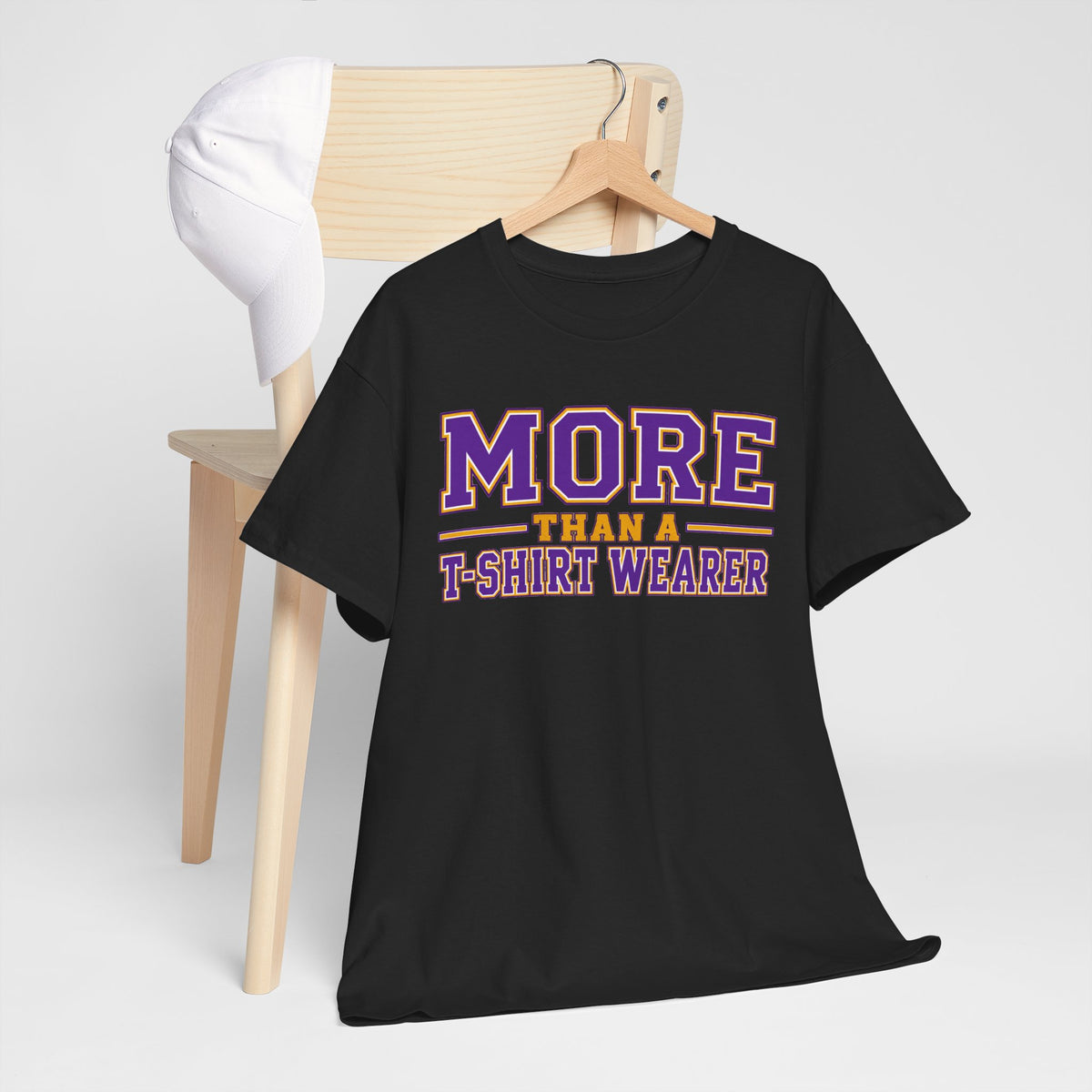 More Than A T-Shirt Wearer Tee | Purple Gold
