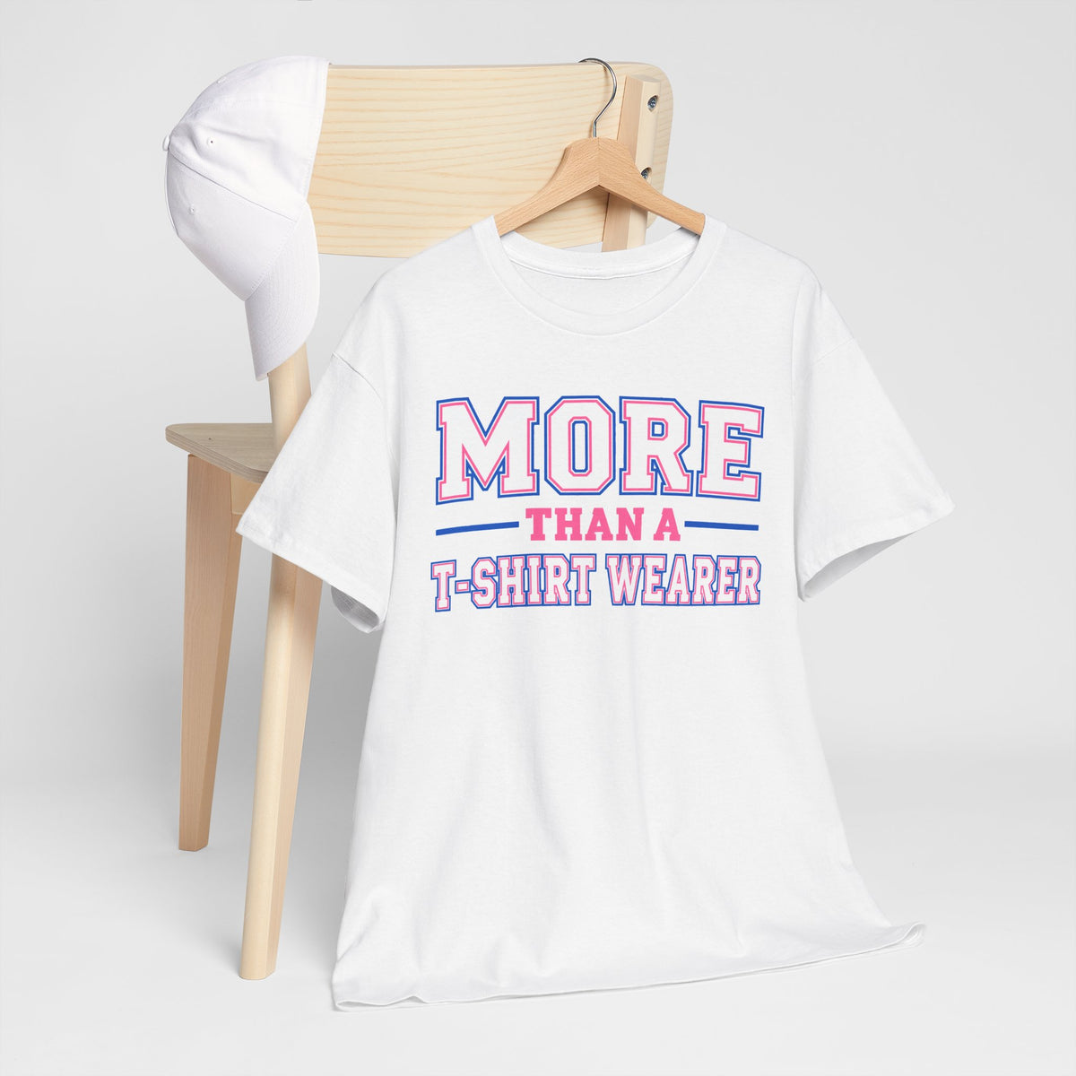 More Than A T-Shirt Wearer Tee | Pink Blue