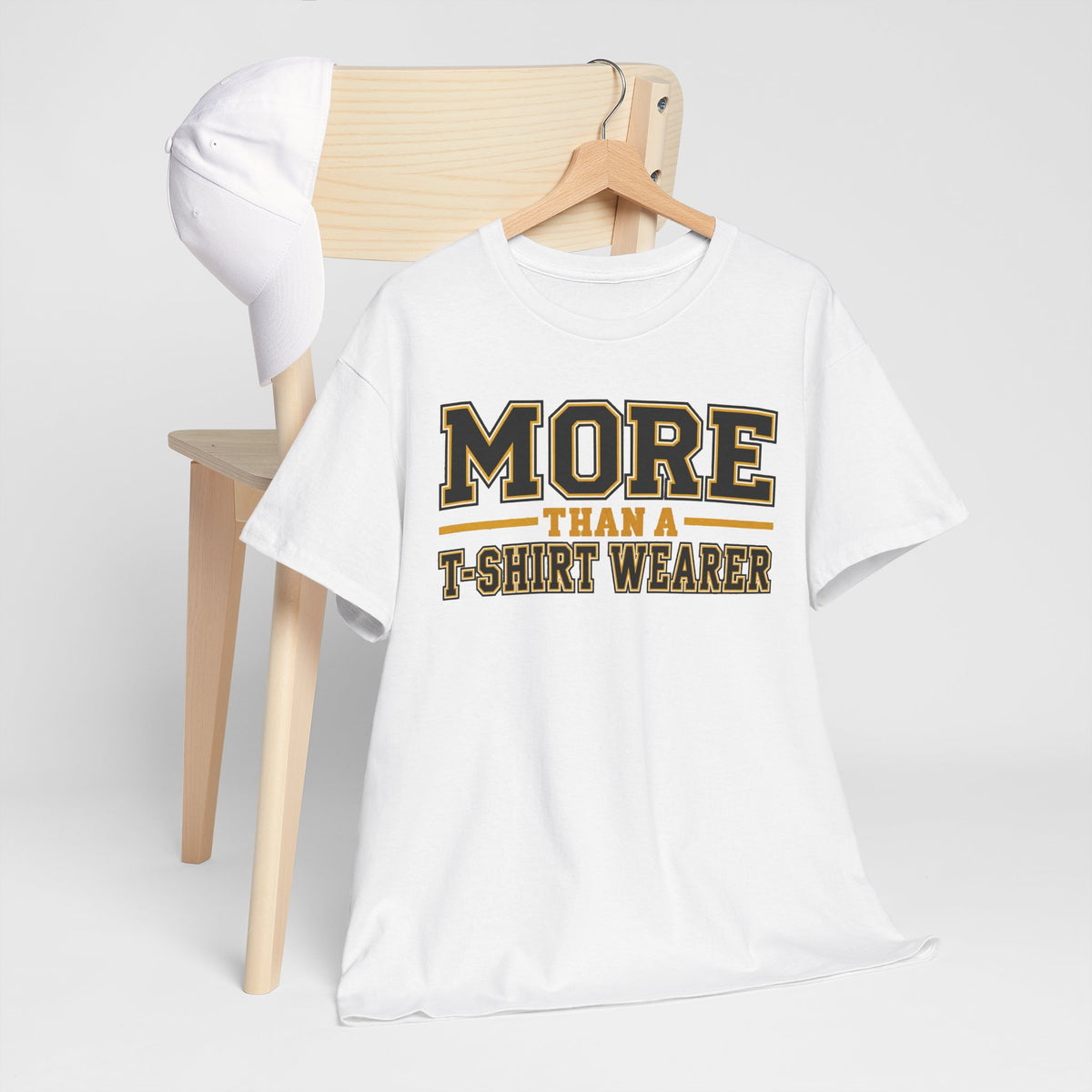 More Than A T-Shirt Wearer Tee | Black Gold