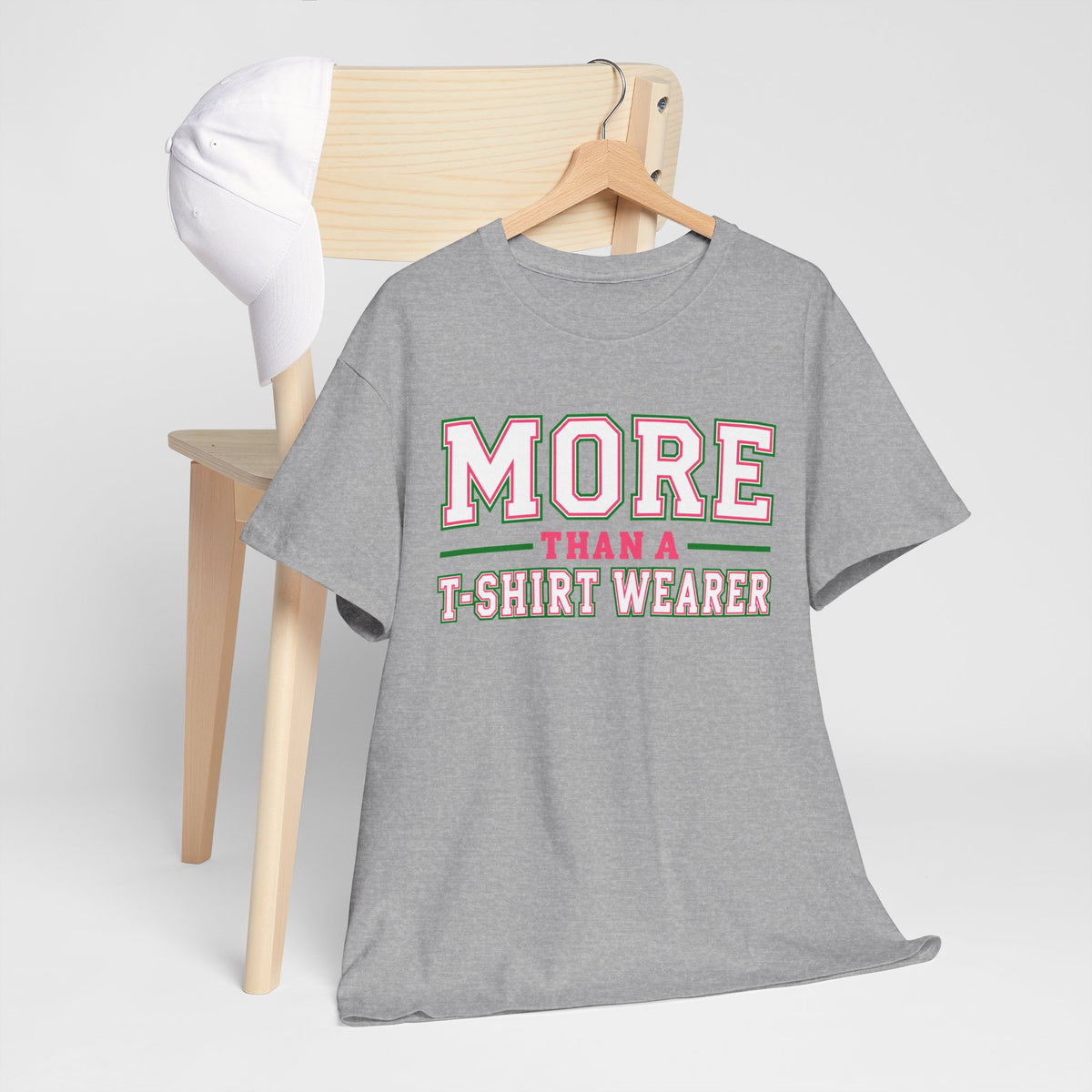 More Than A T-Shirt Wearer Tee | Pink