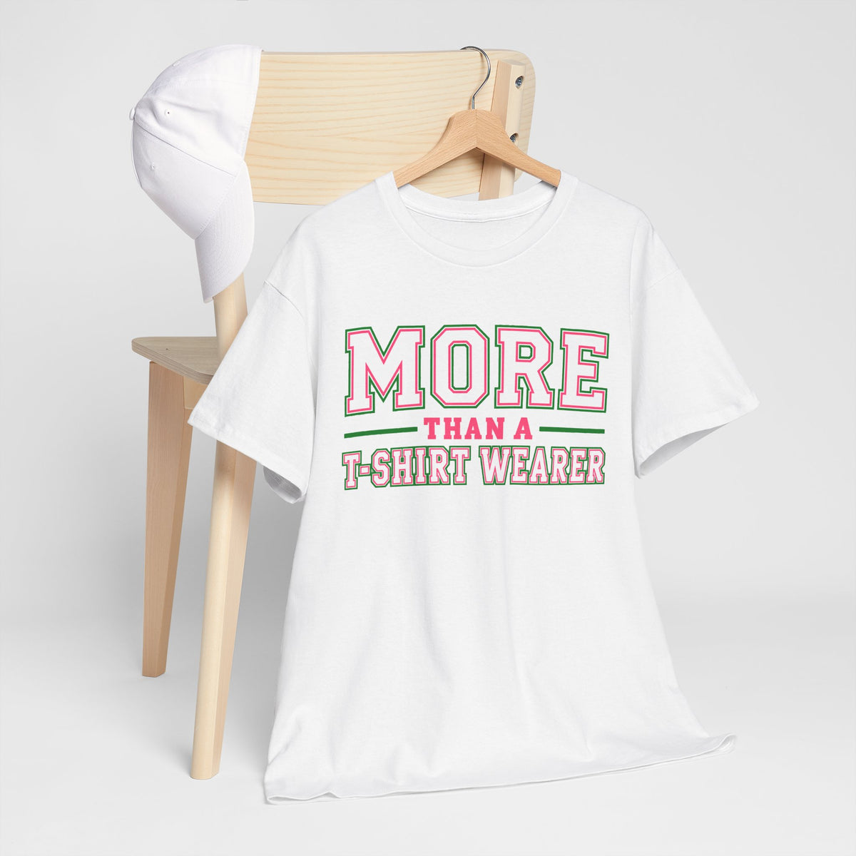 More Than A T-Shirt Wearer Tee | Pink