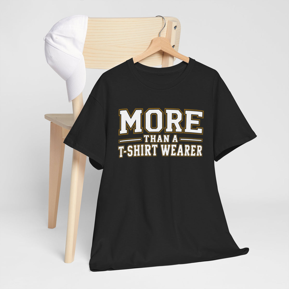 More Than A T-Shirt Wearer Tee | Black Gold