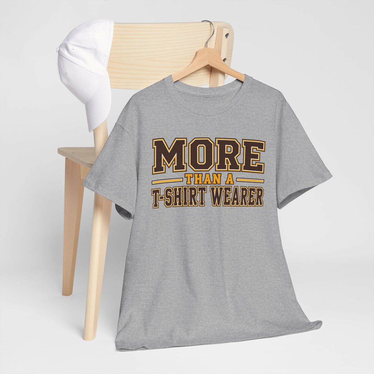 More Than A T-Shirt Wearer Tee | Brown Gold