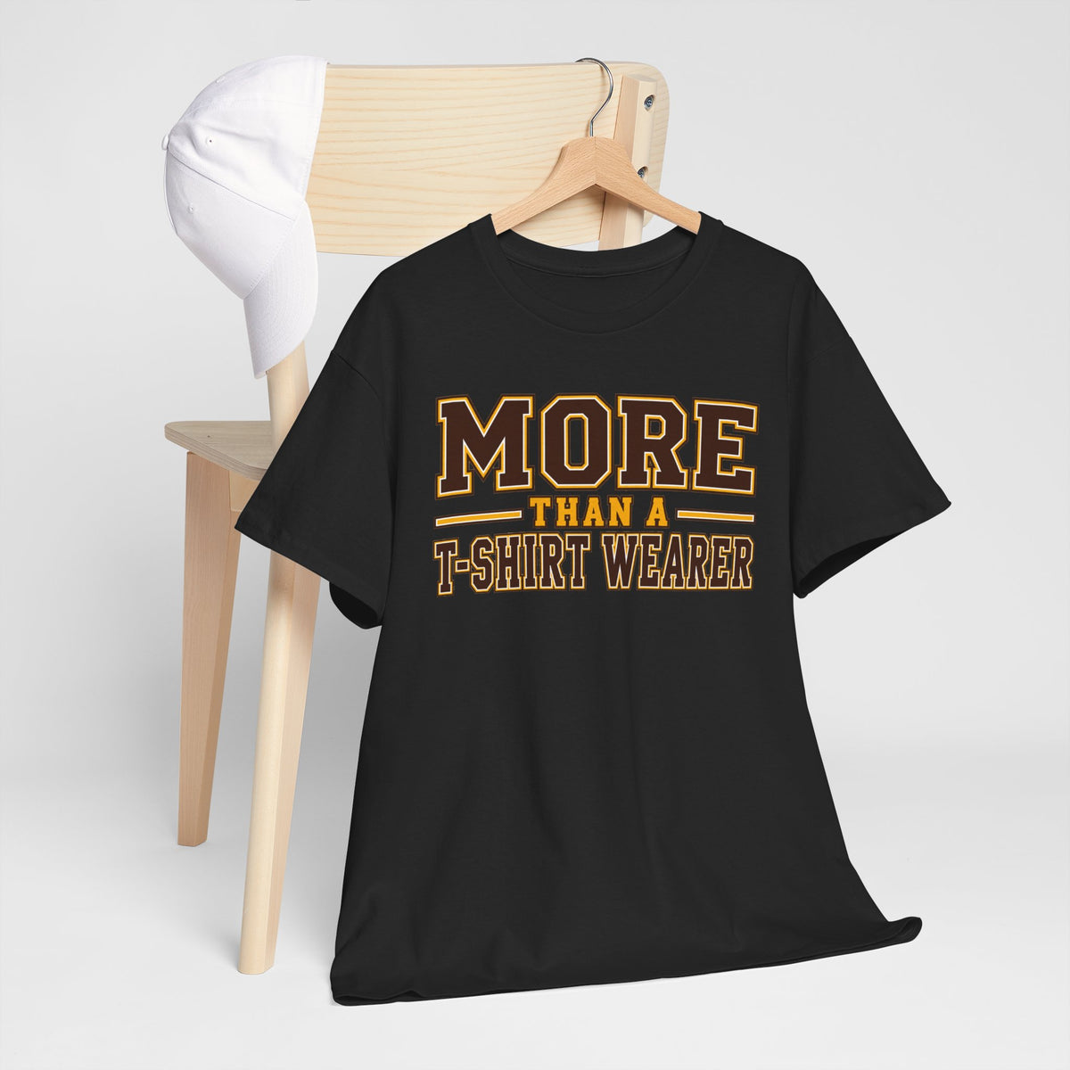 More Than A T-Shirt Wearer Tee | Brown Gold
