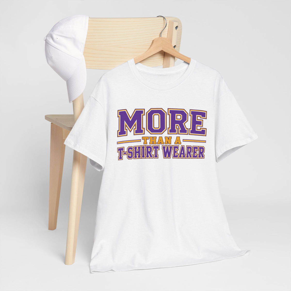More Than A T-Shirt Wearer Tee | Purple Gold