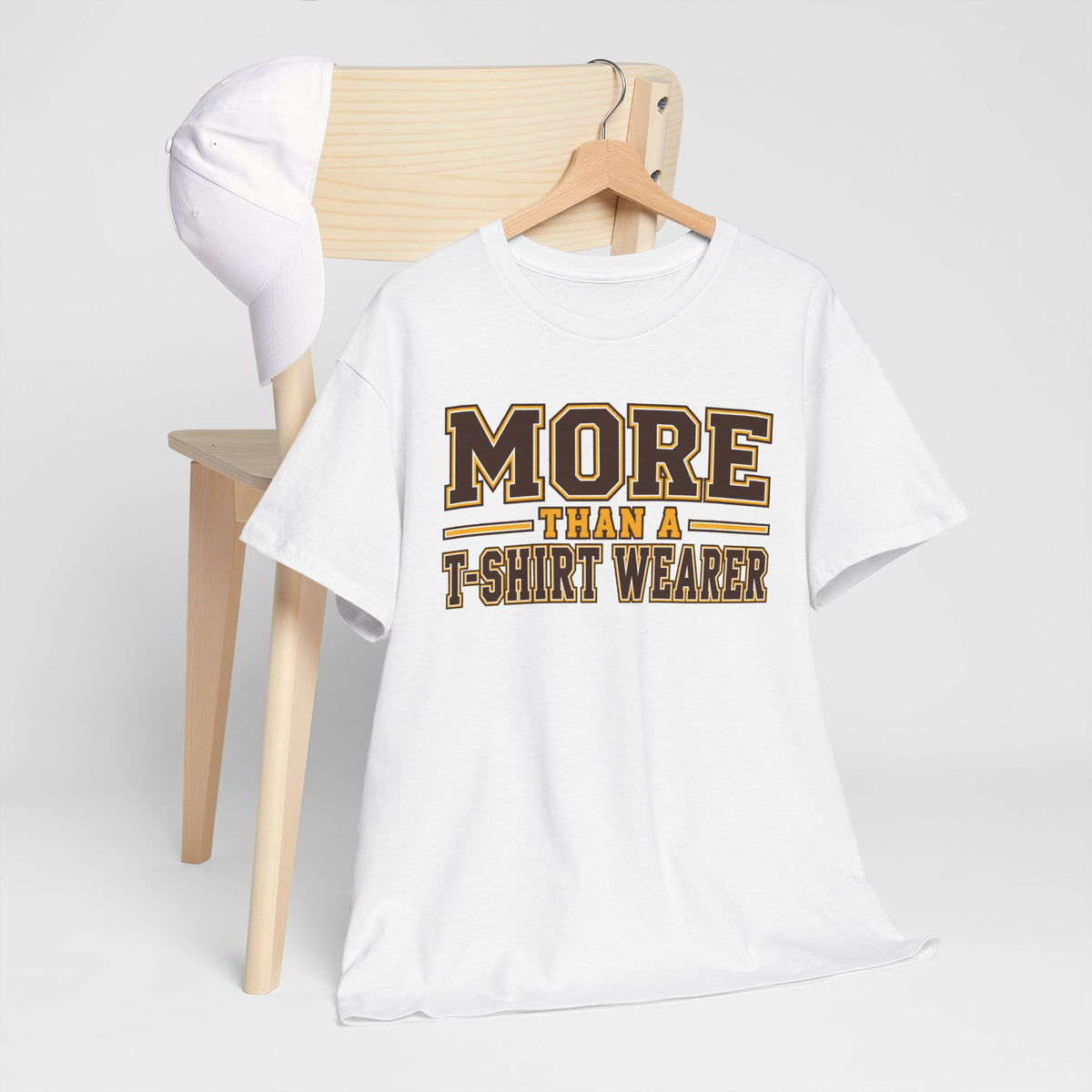 More Than A T-Shirt Wearer Tee | Brown Gold