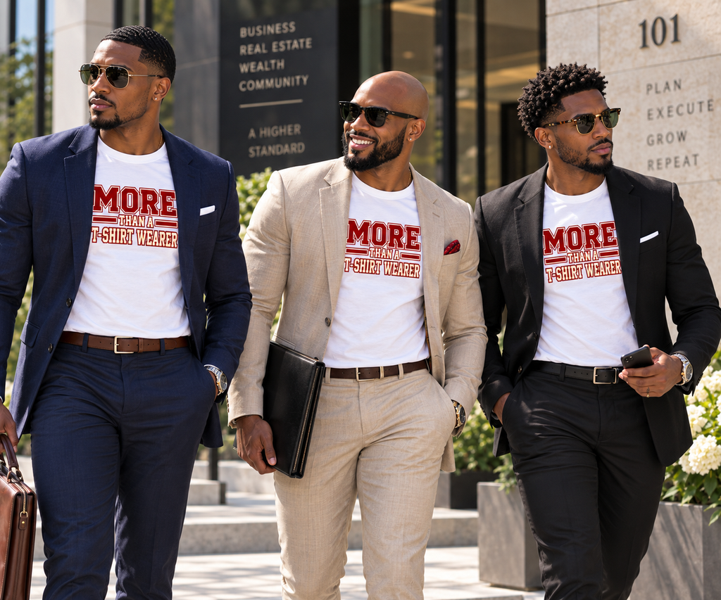 More Than A T-Shirt Wearer Tee | Crimson