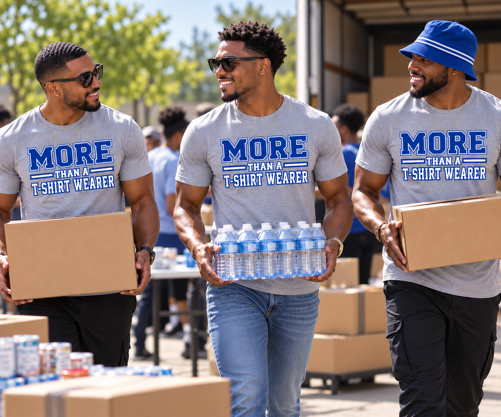 More Than A T-Shirt Wearer Tee | Royal Blue