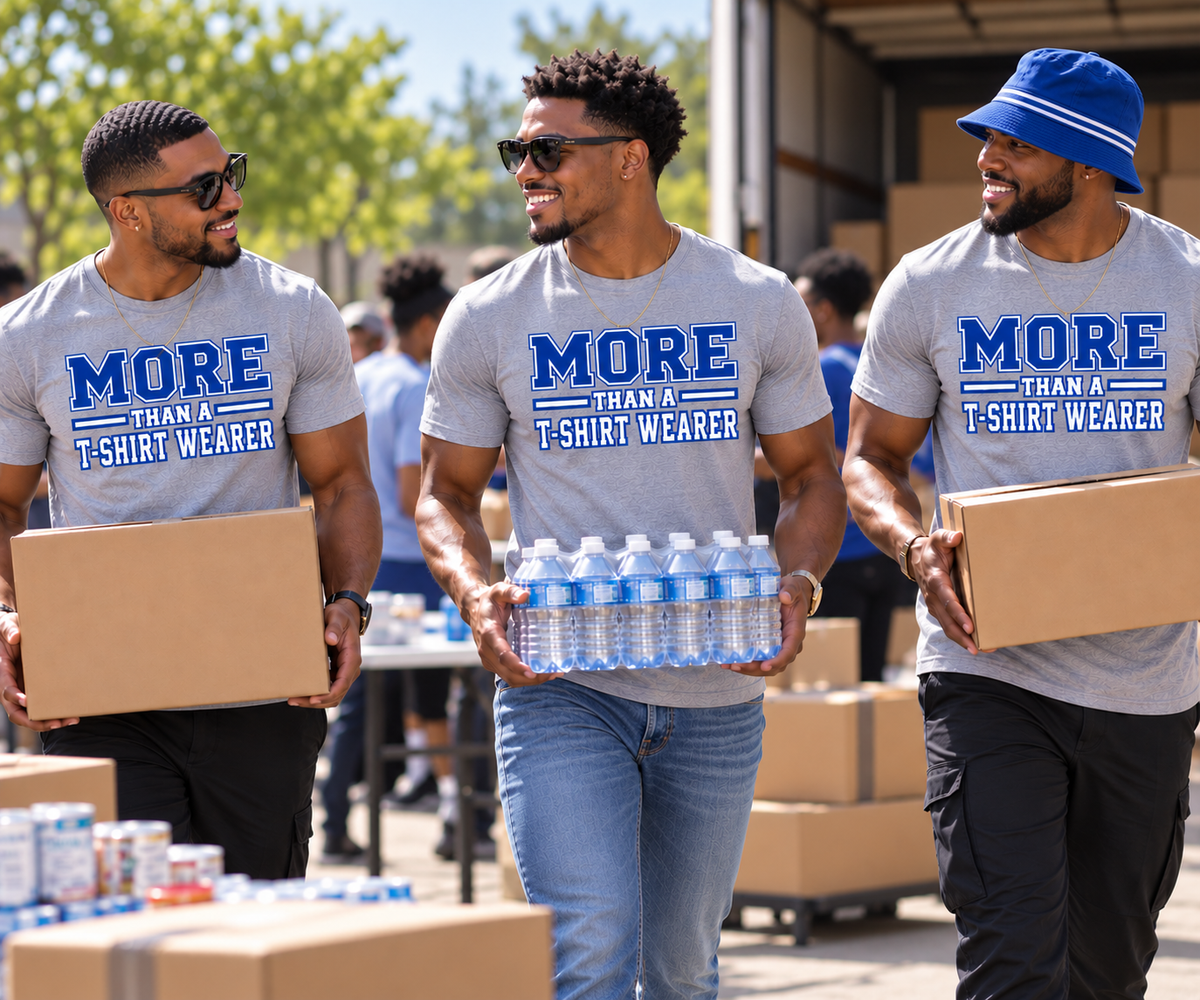 More Than A T-Shirt Wearer Tee | Royal Blue