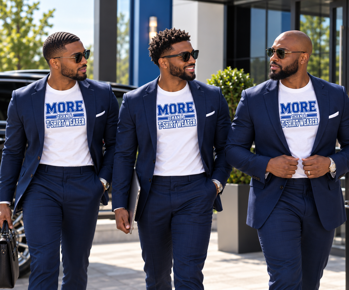 More Than A T-Shirt Wearer Tee | Royal Blue