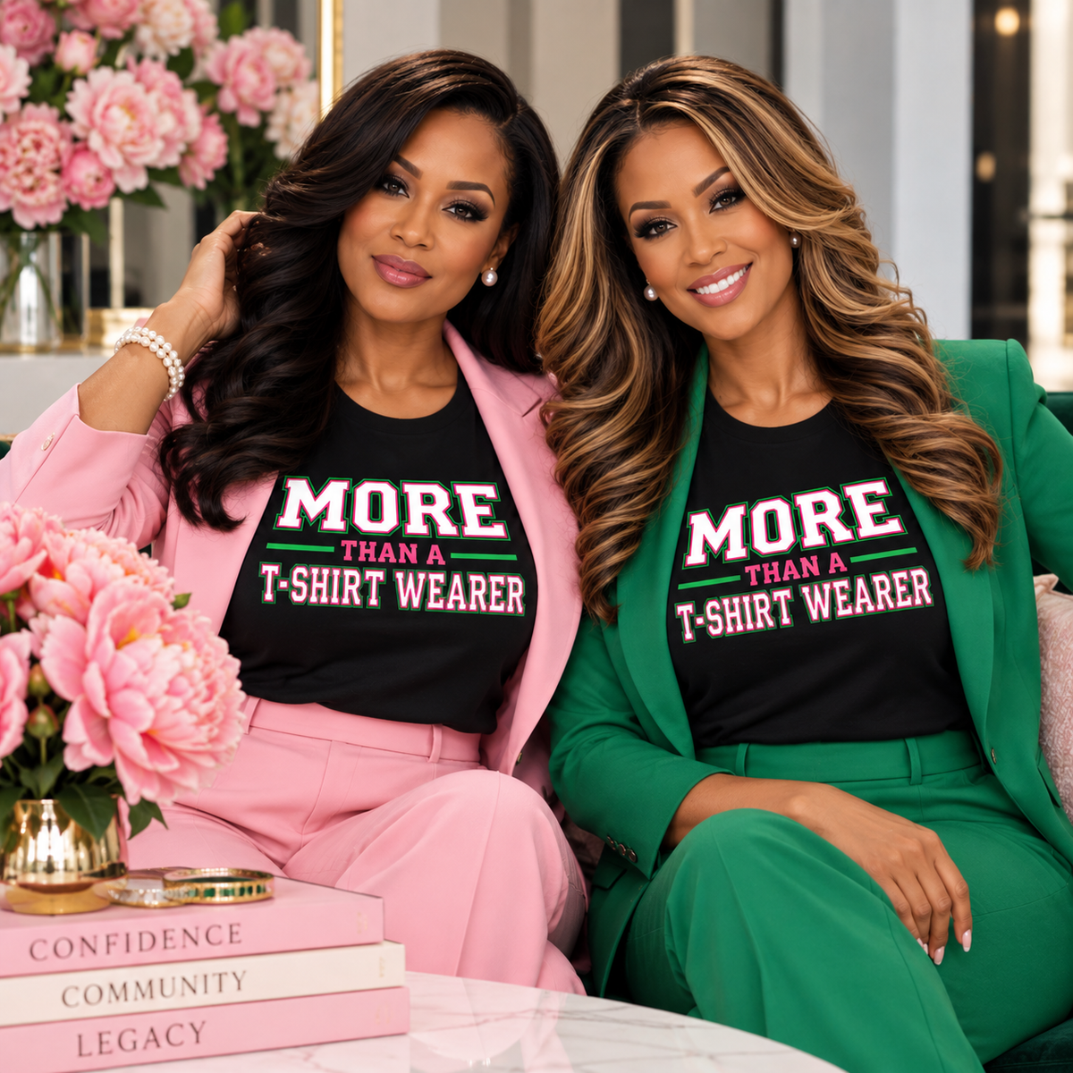 More Than A T-Shirt Wearer Tee | Pink